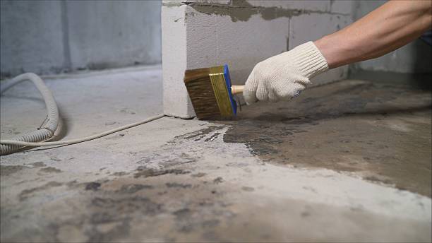 Crawl space vapor barrier installation in Harrison, MI